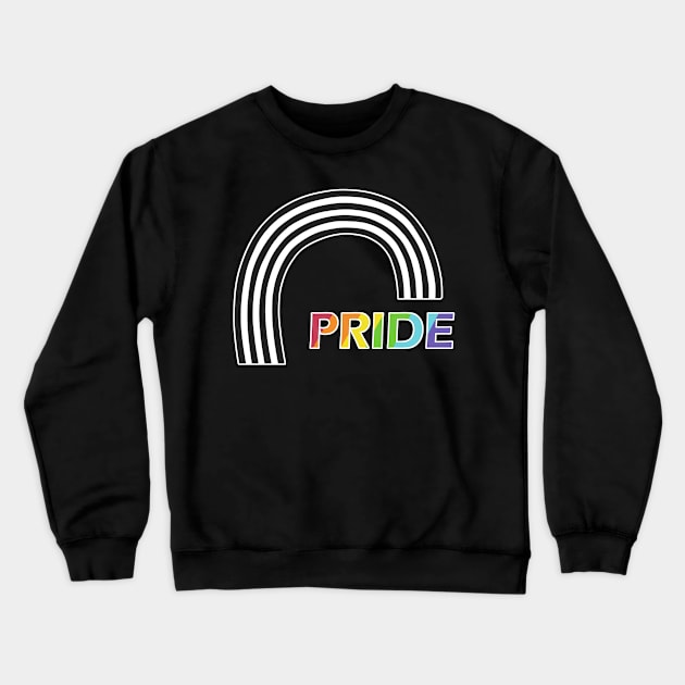 Straight ally rainbow pride Crewneck Sweatshirt by Alyen